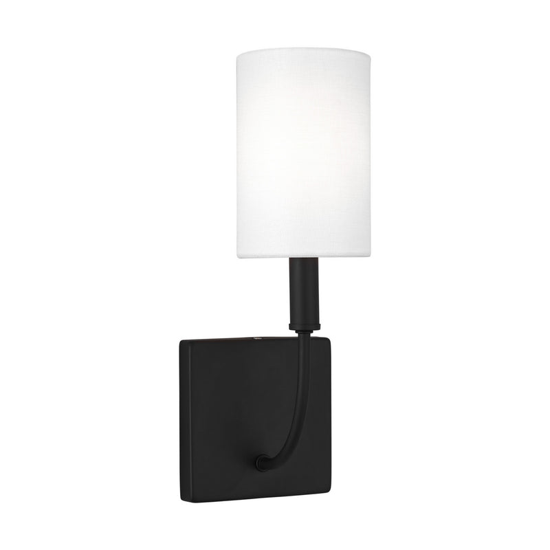 Visual Comfort Studio 4167101-112 One Light Bath Vanity, Midnight Black