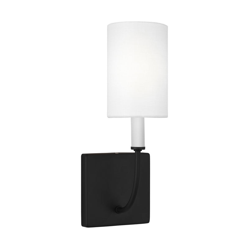 Visual Comfort Studio 4167101-112 One Light Bath Vanity, Midnight Black
