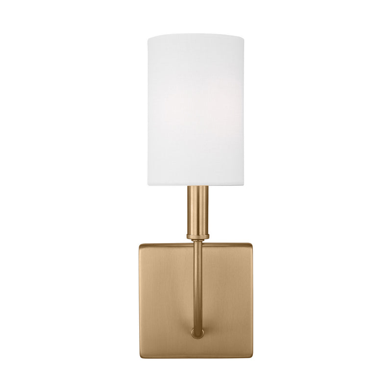 Visual Comfort Studio 4167101-848 One Light Bath Vanity, Satin Brass