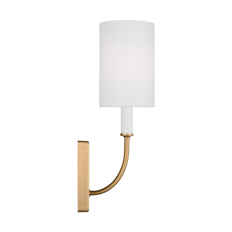 Visual Comfort Studio 4167101-848 One Light Bath Vanity, Satin Brass