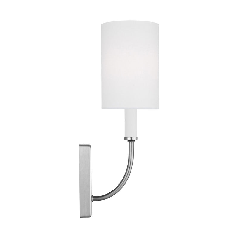 Visual Comfort Studio 4167101-962 One Light Bath Vanity, Brushed Nickel