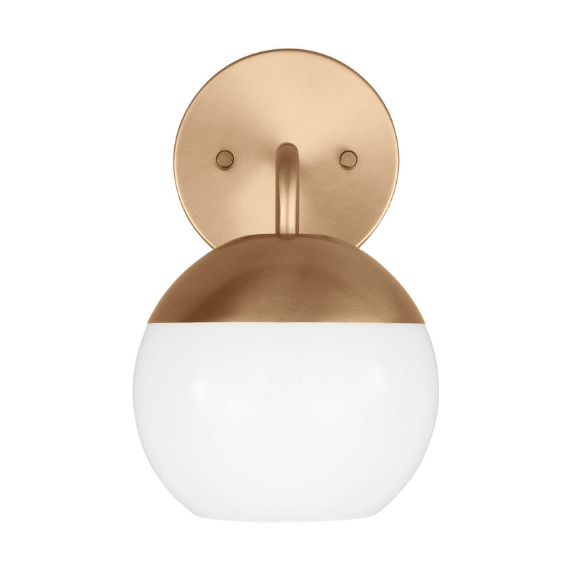 Visual Comfort Studio 4168101-848 One Light Bath Vanity, Satin Brass