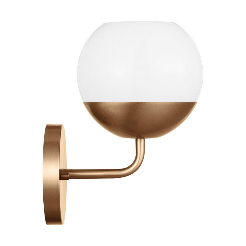 Visual Comfort Studio 4168101-848 One Light Bath Vanity, Satin Brass