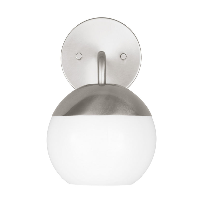 Visual Comfort Studio 4168101-962 One Light Bath Vanity, Brushed Nickel