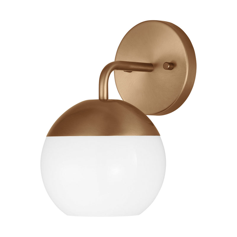 Visual Comfort Studio 4168101EN3-848 LED Bath Wall Sconce, Satin Brass
