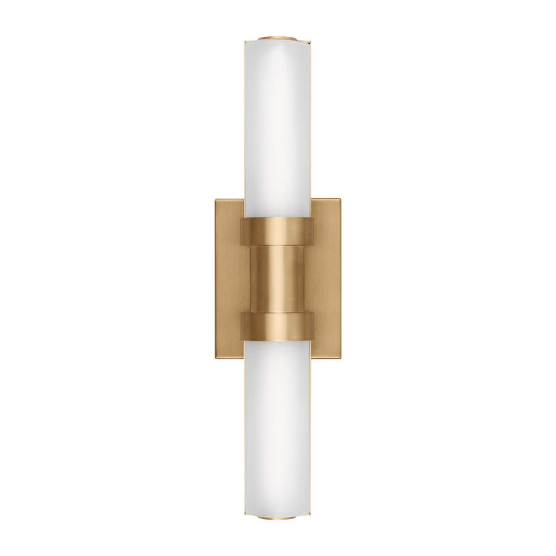 Visual Comfort Studio 4404093S-848 LED Bath Wall Sconce, Satin Brass