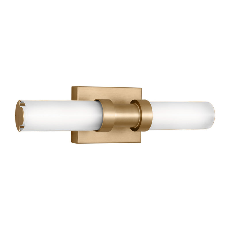 Visual Comfort Studio 4404093S-848 LED Bath Wall Sconce, Satin Brass