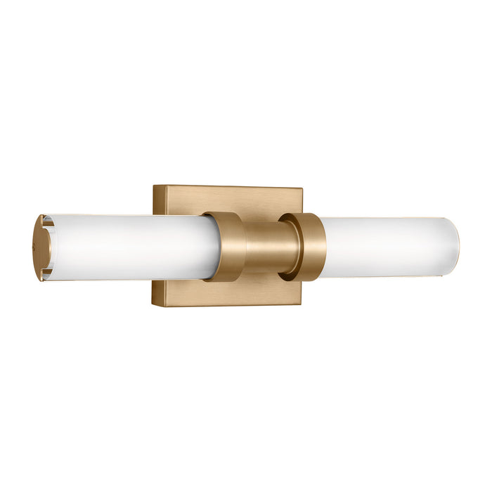 Visual Comfort Studio 4404093S-848 LED Bath Wall Sconce, Satin Brass
