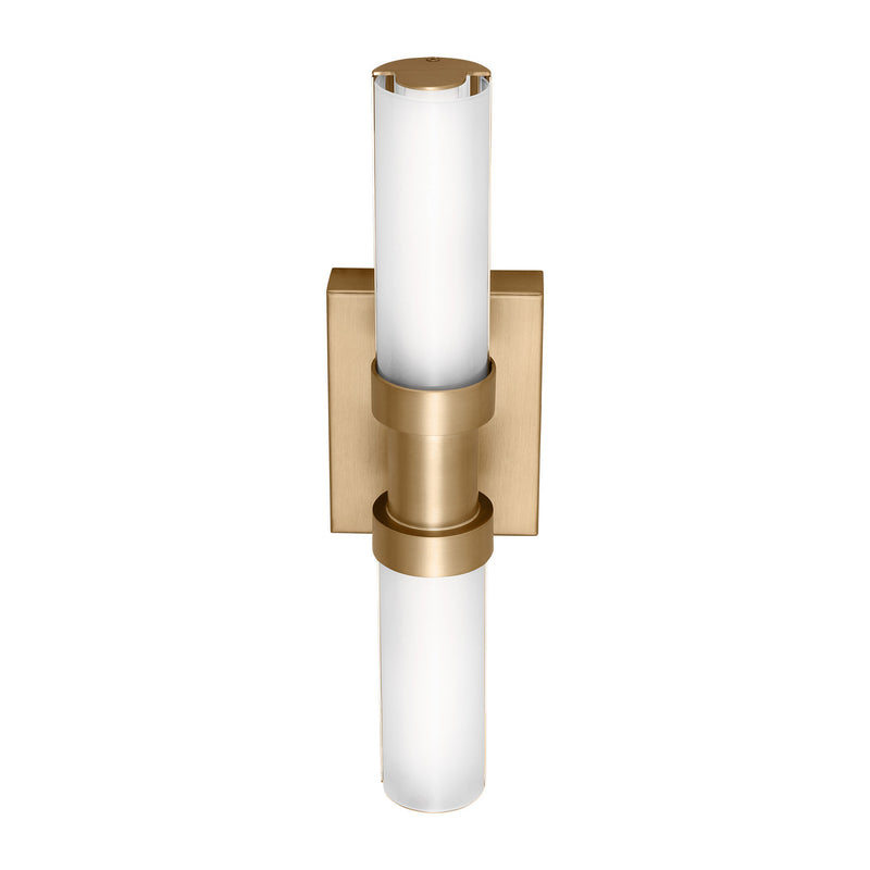 Visual Comfort Studio 4404093S-848 LED Bath Wall Sconce, Satin Brass