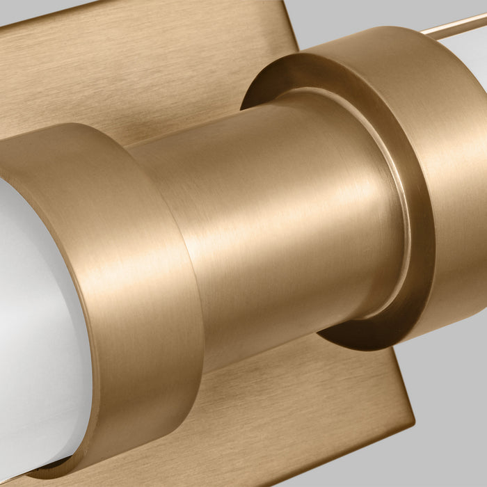 Visual Comfort Studio 4404093S-848 LED Bath Wall Sconce, Satin Brass
