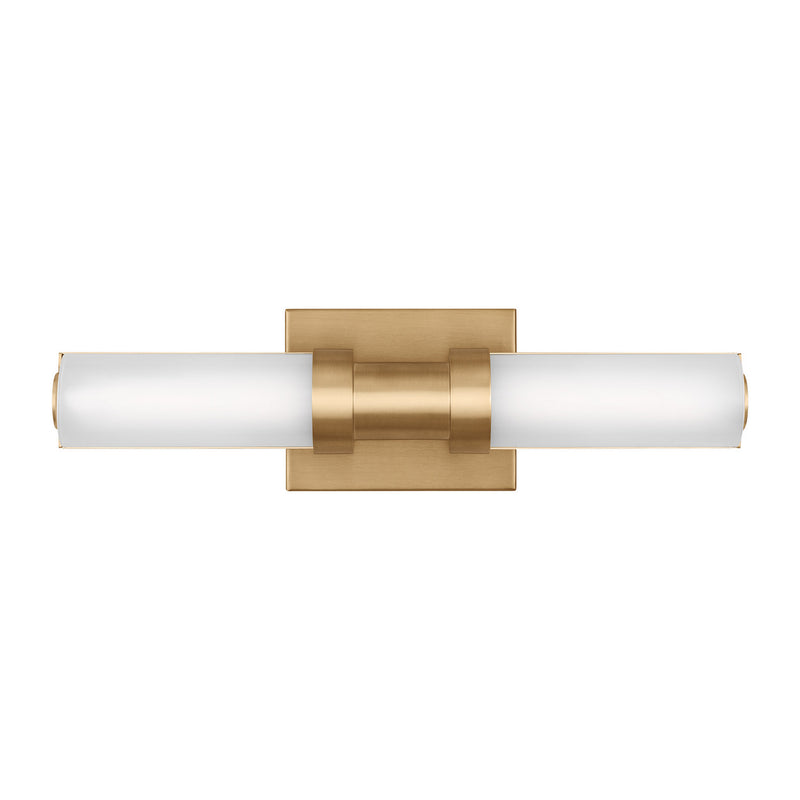 Visual Comfort Studio 4404093S-848 LED Bath Wall Sconce, Satin Brass