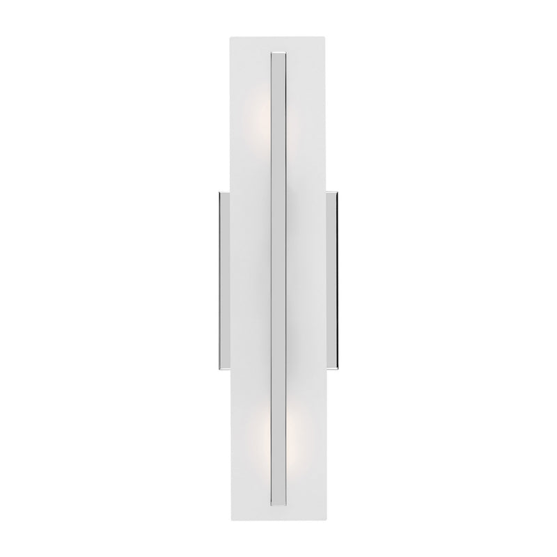 Visual Comfort Studio 4454302-05 Two Light Bath Vanity, Chrome
