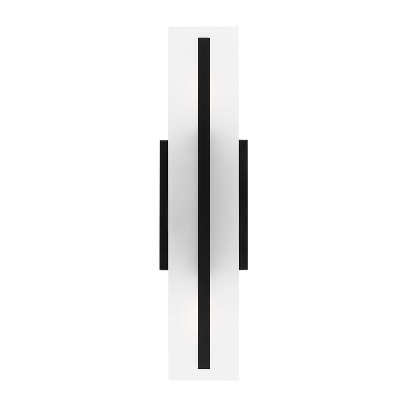Visual Comfort Studio 4454302-112 Two Light Bath Vanity, Midnight Black