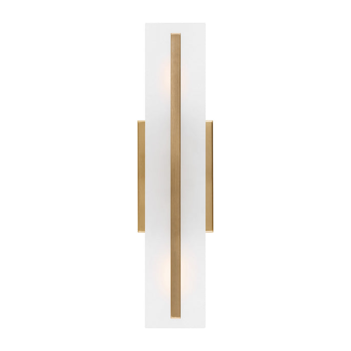 Visual Comfort Studio 4454302EN3-848 LED Bath Wall Sconce, Satin Brass