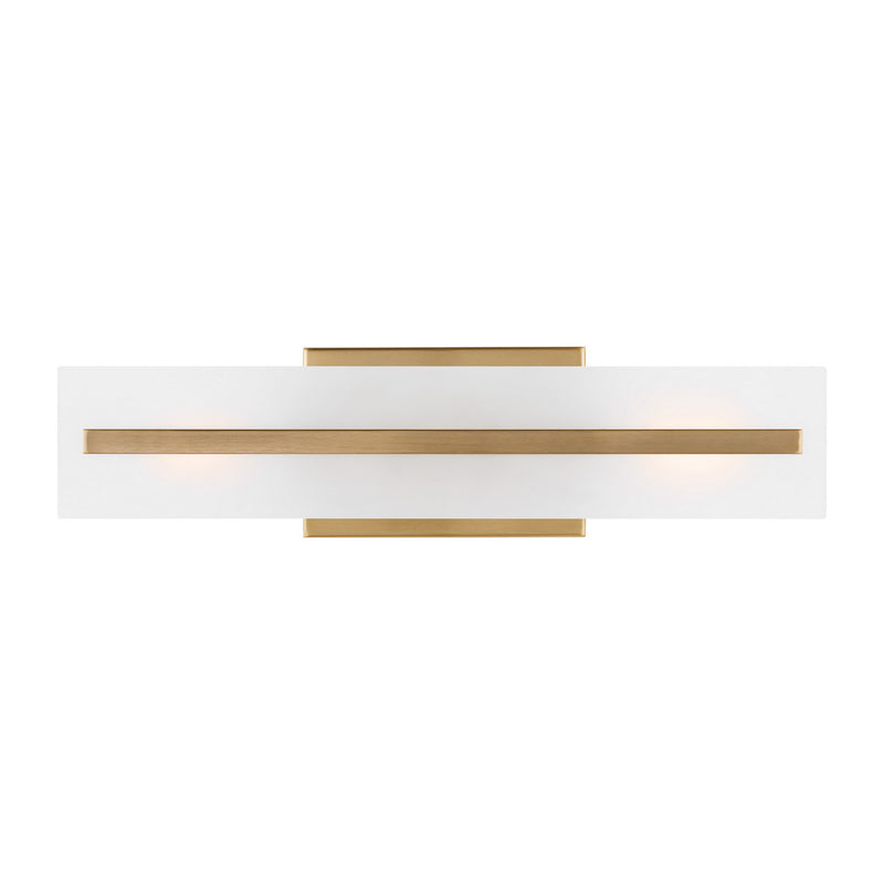 Visual Comfort Studio 4454302EN3-848 LED Bath Wall Sconce, Satin Brass