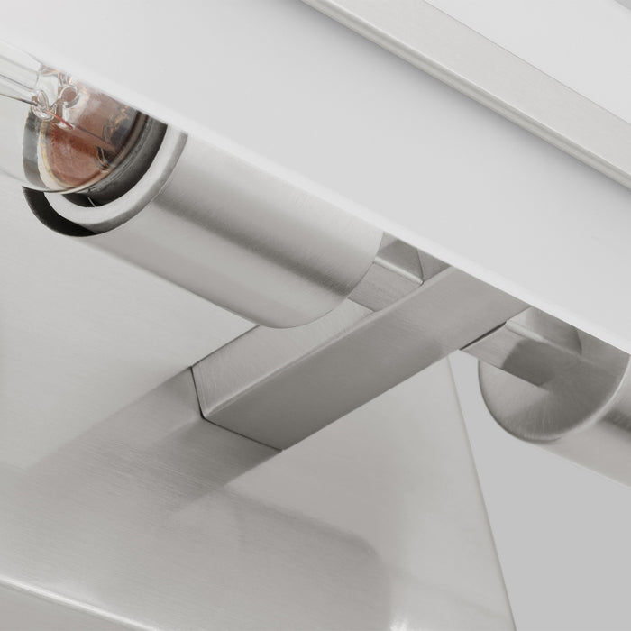 Visual Comfort Studio 4454302EN3-962 LED Bath Wall Sconce, Brushed Nickel