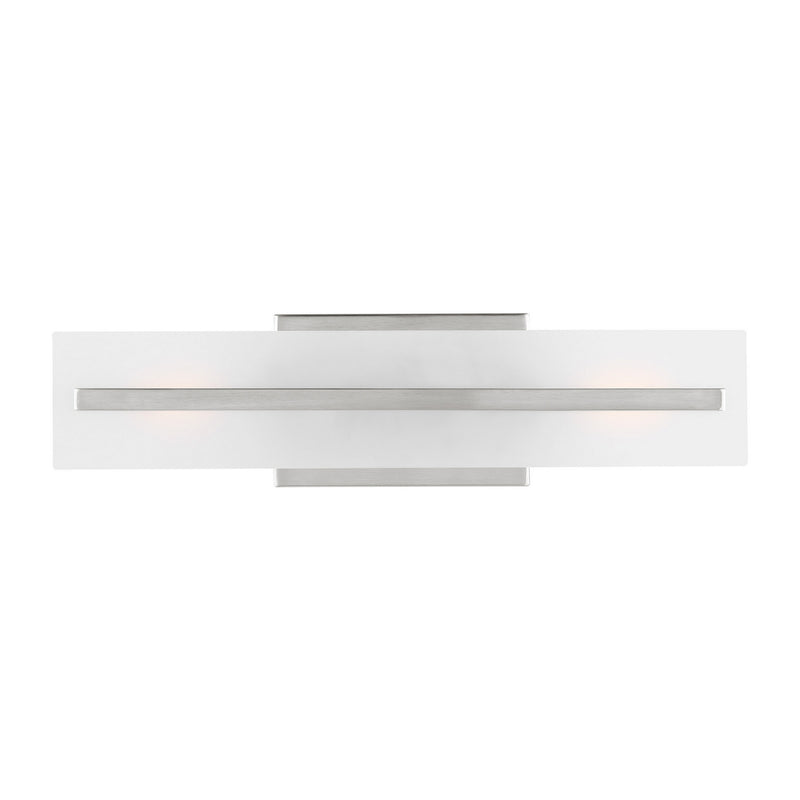 Visual Comfort Studio 4454302EN3-962 LED Bath Wall Sconce, Brushed Nickel