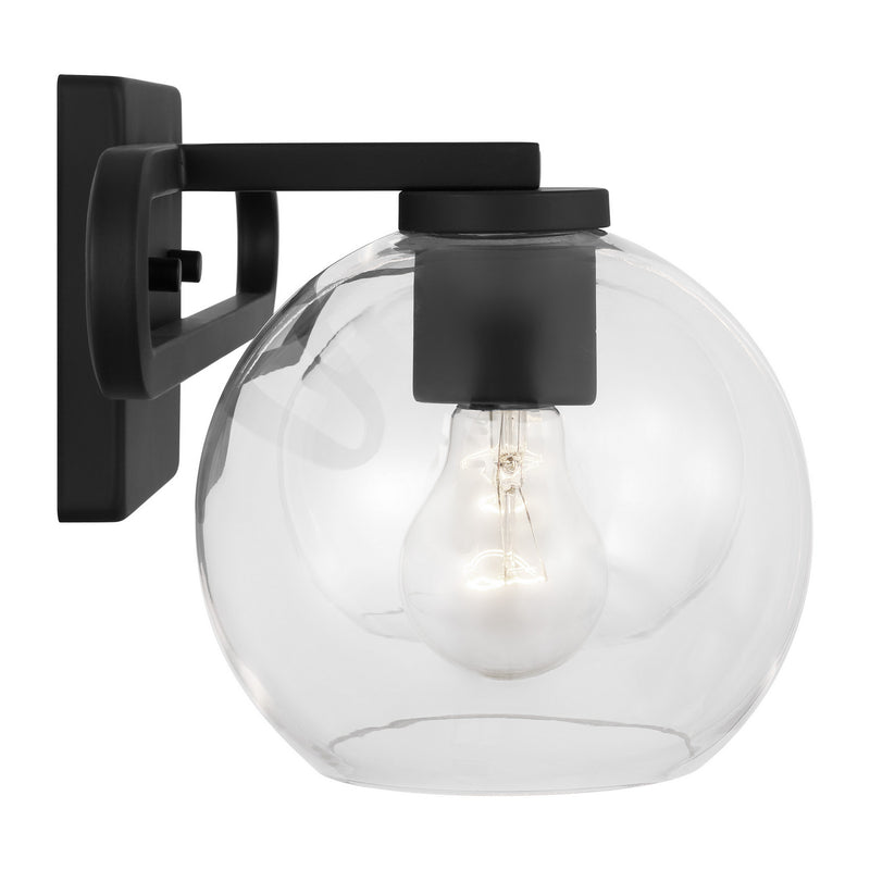 Visual Comfort Studio 4455702-112 Two Light Bath Vanity, Midnight Black