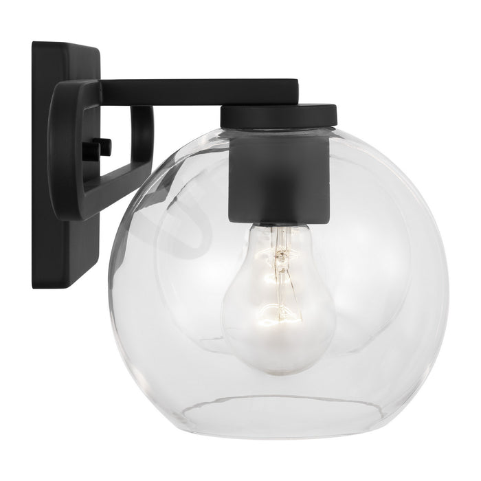 Visual Comfort Studio 4455702-112 Two Light Bath Vanity, Midnight Black
