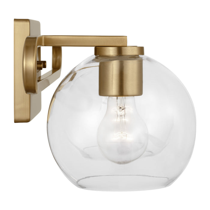 Visual Comfort Studio 4455702-848 Two Light Bath Vanity, Satin Brass