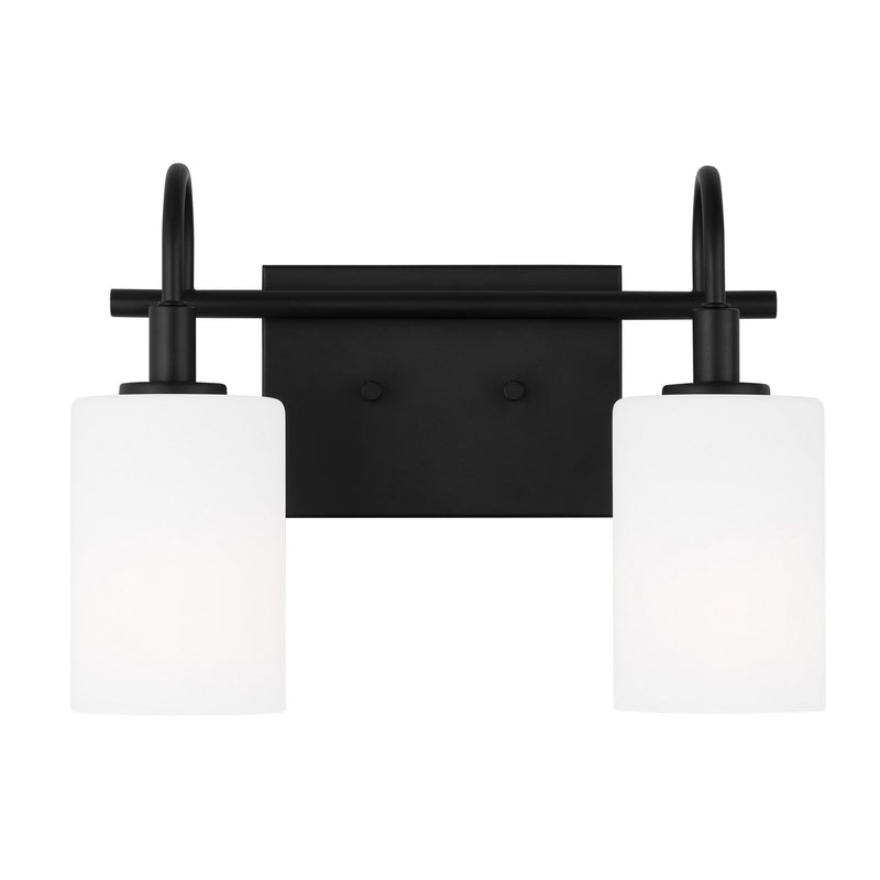 Visual Comfort Studio 4457102EN3-112 LED Bath Wall Sconce, Midnight Black