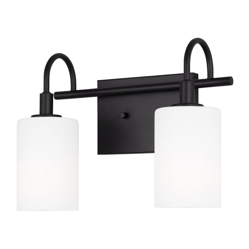 Visual Comfort Studio 4457102EN3-112 LED Bath Wall Sconce, Midnight Black