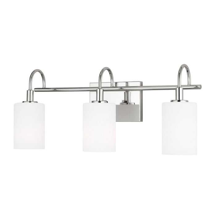 Visual Comfort Studio 4457103-05 Three Light Bath Vanity, Chrome