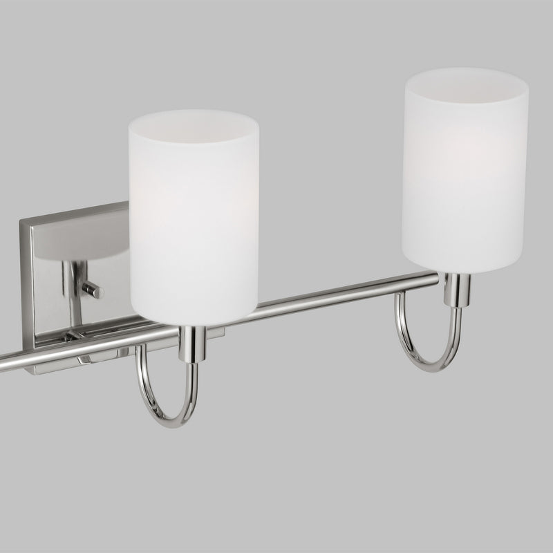 Visual Comfort Studio 4457103-05 Three Light Bath Vanity, Chrome