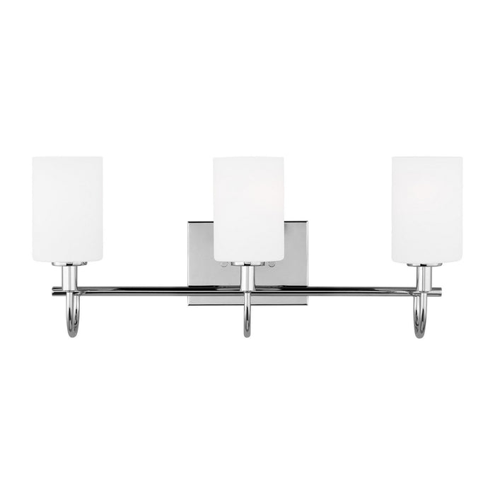 Visual Comfort Studio 4457103-05 Three Light Bath Vanity, Chrome