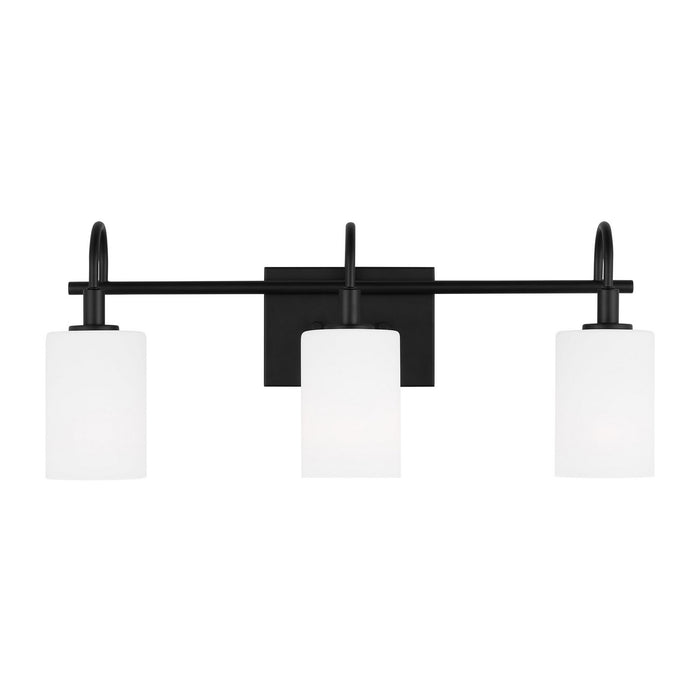 Visual Comfort Studio 4457103-112 Three Light Bath Vanity, Midnight Black