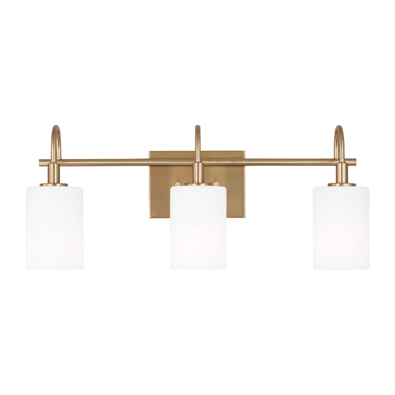 Visual Comfort Studio 4457103EN3-848 LED Bath Wall Sconce, Satin Brass