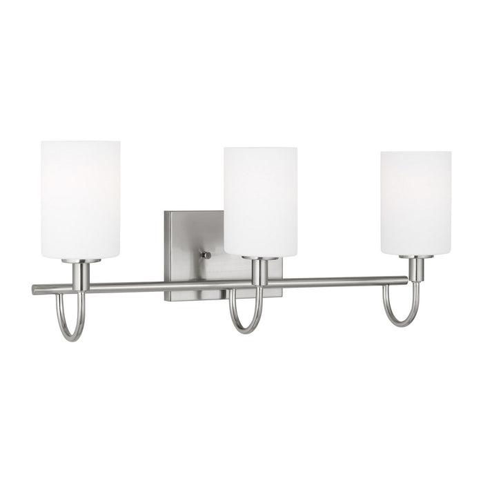 Visual Comfort Studio 4457103EN3-962 LED Bath Wall Sconce, Brushed Nickel