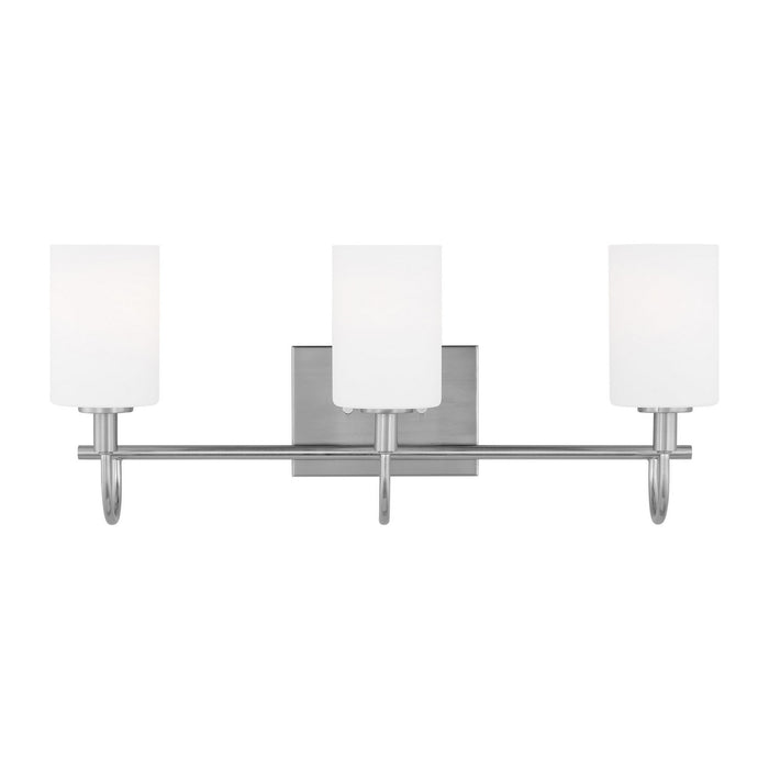 Visual Comfort Studio 4457103EN3-962 LED Bath Wall Sconce, Brushed Nickel