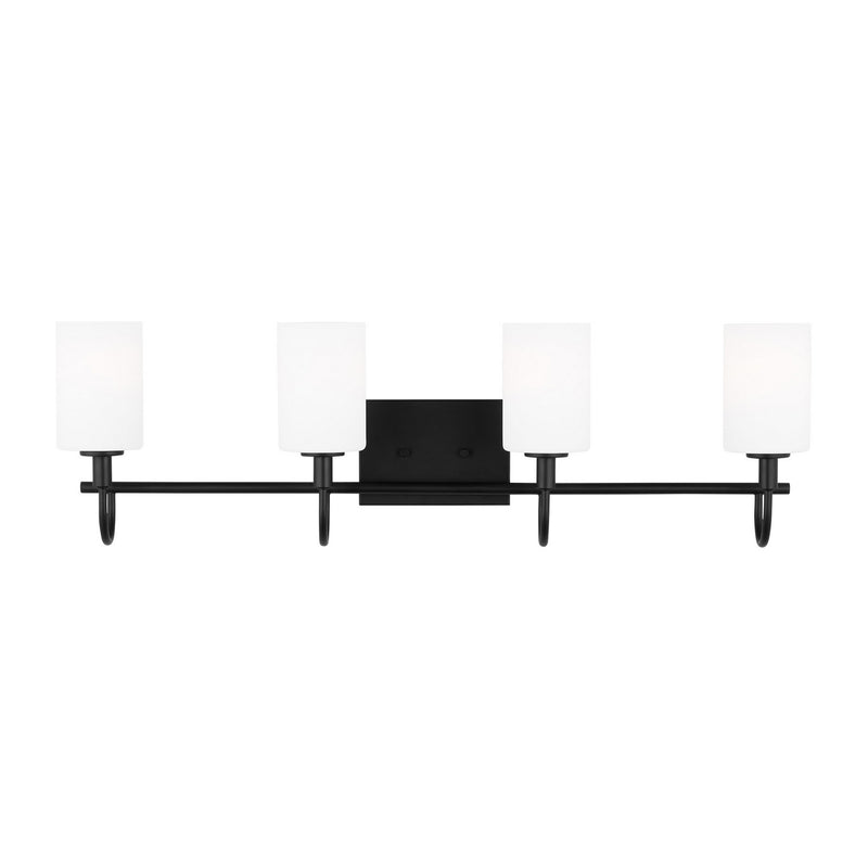 Visual Comfort Studio 4457104EN3-112 LED Bath Wall Sconce, Midnight Black