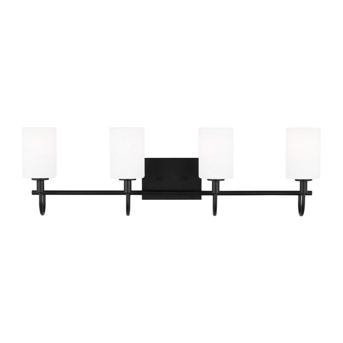 Visual Comfort Studio 4457104EN3-112 LED Bath Wall Sconce, Midnight Black