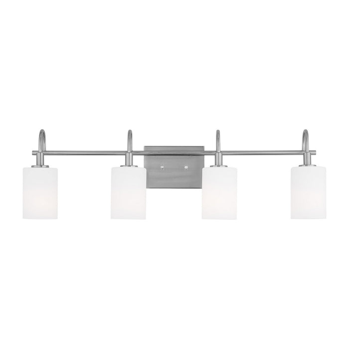 Visual Comfort Studio 4457104EN3-962 LED Bath Wall Sconce, Brushed Nickel
