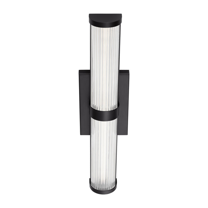 Visual Comfort Studio 4459293S-112 LED Bath Wall Sconce, Midnight Black