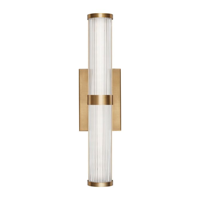 Visual Comfort Studio 4459293S-848 LED Bath Wall Sconce, Satin Brass