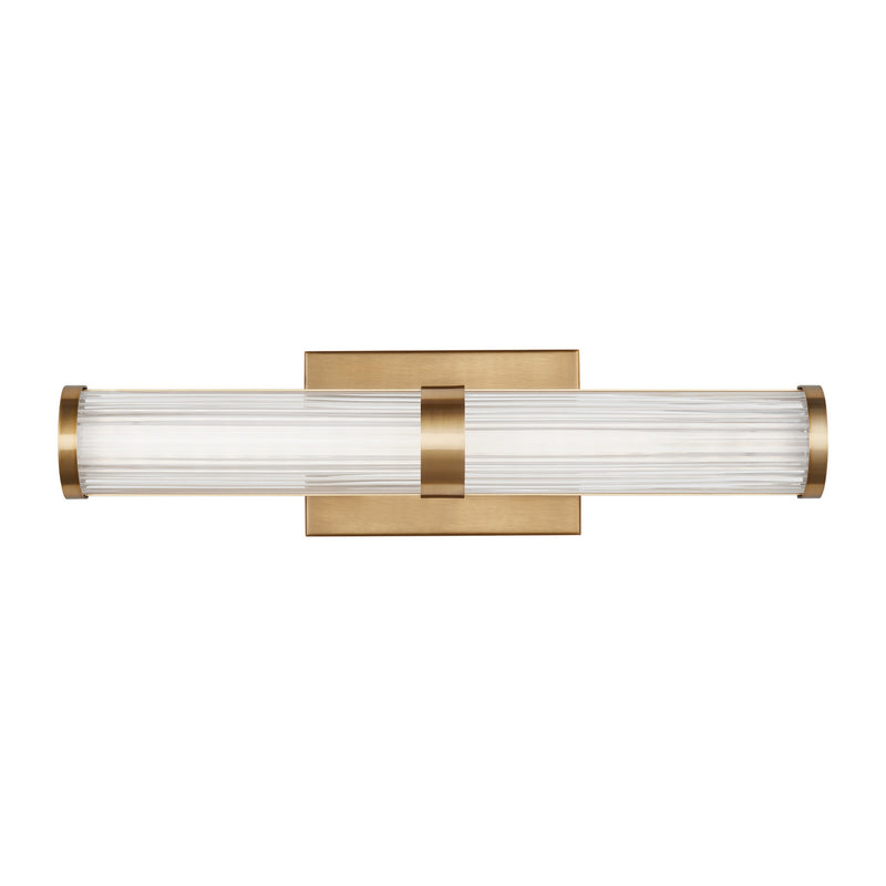 Visual Comfort Studio 4459293S-848 LED Bath Wall Sconce, Satin Brass