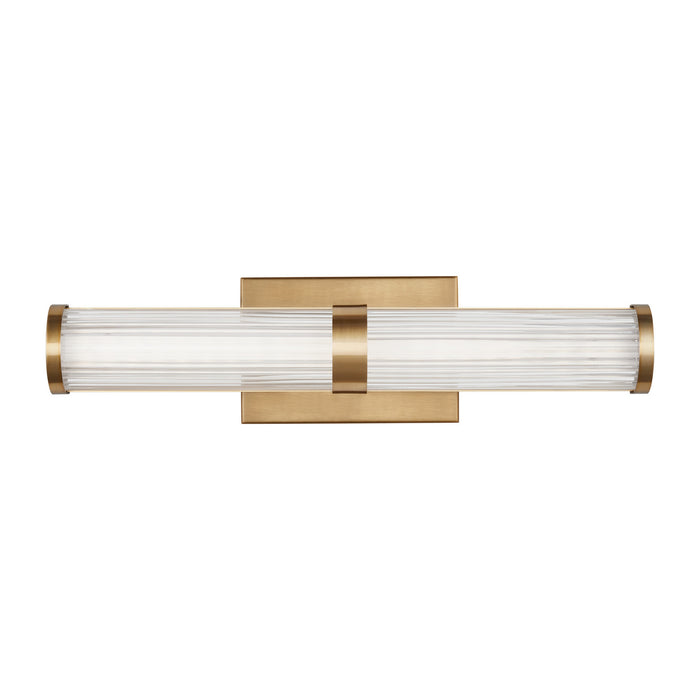 Visual Comfort Studio 4459293S-848 LED Bath Wall Sconce, Satin Brass