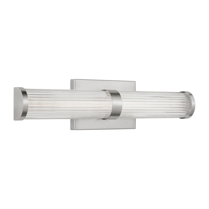 Visual Comfort Studio 4459293S-962 LED Bath Wall Sconce, Brushed Nickel