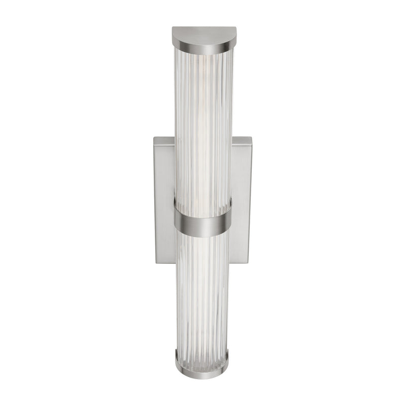 Visual Comfort Studio 4459293S-962 LED Bath Wall Sconce, Brushed Nickel