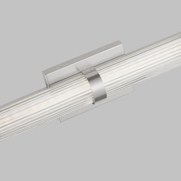 Visual Comfort Studio 4459293S-962 LED Bath Wall Sconce, Brushed Nickel