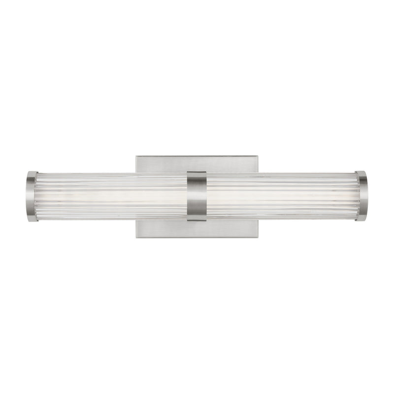Visual Comfort Studio 4459293S-962 LED Bath Wall Sconce, Brushed Nickel