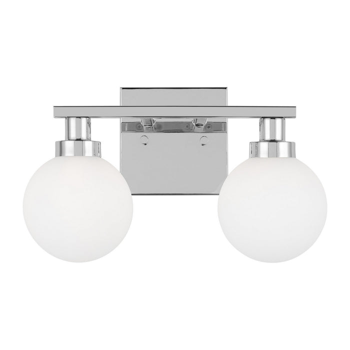 Visual Comfort Studio 4461602-05 Two Light Bath Vanity, Chrome