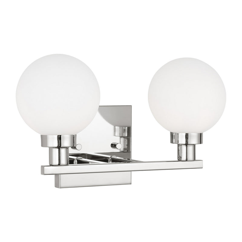 Visual Comfort Studio 4461602-05 Two Light Bath Vanity, Chrome