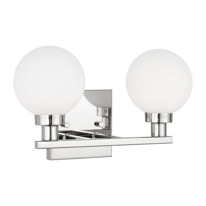 Visual Comfort Studio 4461602-05 Two Light Bath Vanity, Chrome