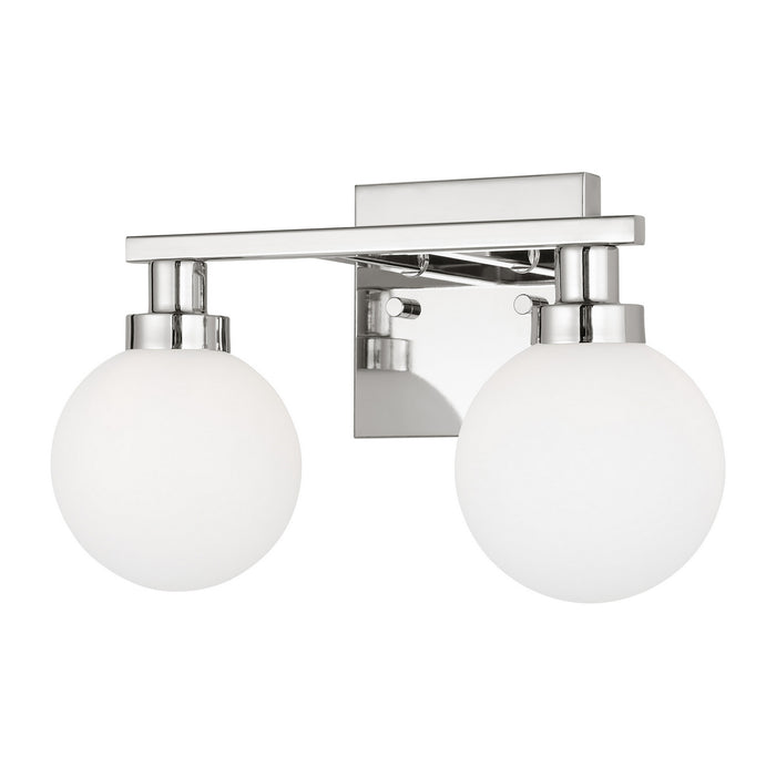Visual Comfort Studio 4461602-05 Two Light Bath Vanity, Chrome
