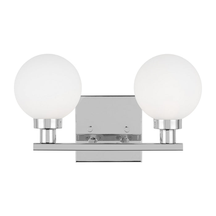 Visual Comfort Studio 4461602-05 Two Light Bath Vanity, Chrome