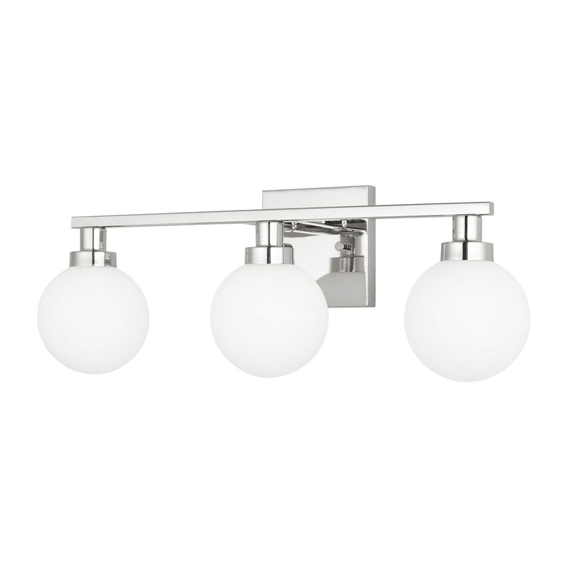Visual Comfort Studio 4461603-05 Three Light Bath Vanity, Chrome